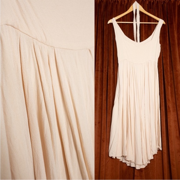 Bedra Vintage "By The Sea" Midi Dress Ivory - Picture 8 of 9